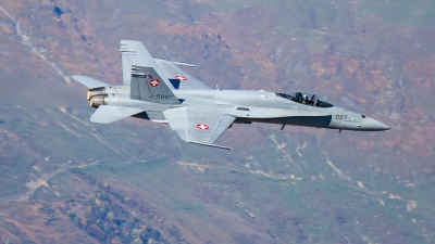 Photo ID 220841 by Agata Maria Weksej. Switzerland Air Force McDonnell Douglas F A 18C Hornet, J 5007