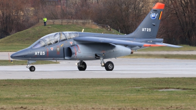 Photo ID 221151 by Milos Ruza. Belgium Air Force Dassault Dornier Alpha Jet 1B, AT25