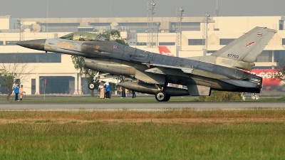 Photo ID 221166 by Thanh Ho. Thailand Air Force General Dynamics F 16A Fighting Falcon, KH19 7 31