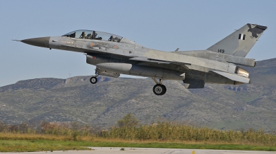Photo ID 221720 by Giorgos Volas. Greece Air Force General Dynamics F 16D Fighting Falcon, 149