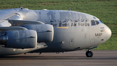 Photo ID 221988 by Ludwig Isch. Qatar Emiri Air Force Boeing C 17A Globemaster III, A7 MAP