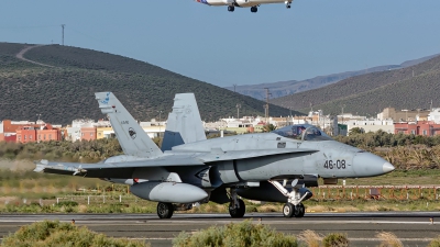 Photo ID 222048 by MANUEL ACOSTA. Spain Air Force McDonnell Douglas F A 18A Hornet, C 15 80