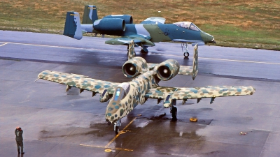 Photo ID 223489 by Gerrit Kok Collection. USA Air Force Fairchild A 10A Thunderbolt II, 75 0262