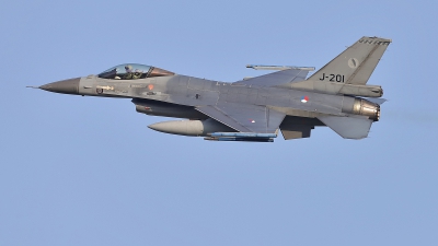 Photo ID 224409 by Frank Kloppenburg. Netherlands Air Force General Dynamics F 16AM Fighting Falcon, J 201