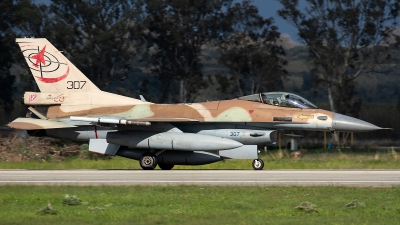 Photo ID 226829 by Thomas Ziegler - Aviation-Media. Israel Air Force General Dynamics F 16C Fighting Falcon, 307