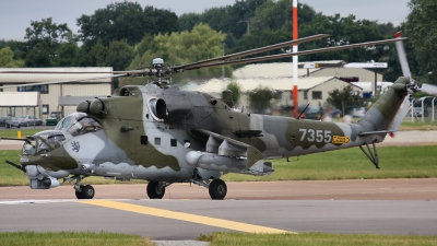 Photo ID 25967 by mark van der vliet. Czech Republic Air Force Mil Mi 35 Mi 24V, 7355