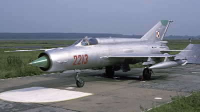 Photo ID 227639 by Chris Lofting. Poland Air Force Mikoyan Gurevich MiG 21R, 2213