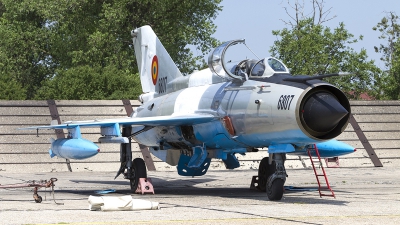 Photo ID 227694 by Tom Gibbons. Romania Air Force Mikoyan Gurevich MiG 21MF 75 Lancer C, 6807
