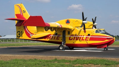Photo ID 25989 by James Shelbourn. France Securite Civile Canadair CL 415, F ZBFP