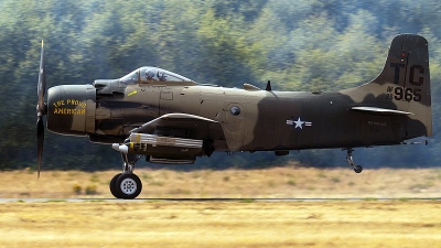 Photo ID 228722 by Aaron C. Rhodes. Private Heritage Flight Museum Douglas A 1D Skyraider AD 4N, NX965AD