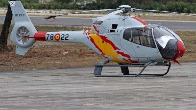 Photo ID 228743 by Fernando Sousa. Spain Air Force Eurocopter EC 120B Colibri, HE 25 3