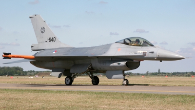 Photo ID 26088 by Kamila Tureckova. Netherlands Air Force General Dynamics F 16AM Fighting Falcon, J 640