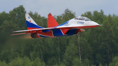 Photo ID 229549 by M. Baumann. Russia Air Force Mikoyan Gurevich MiG 29UB 9 51, RF 91946