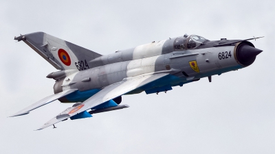 Photo ID 229568 by Frank Deutschland. Romania Air Force Mikoyan Gurevich MiG 21MF 75 Lancer C, 6824
