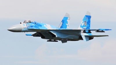 Photo ID 229900 by Milos Ruza. Ukraine Air Force Sukhoi Su 27P1M,  
