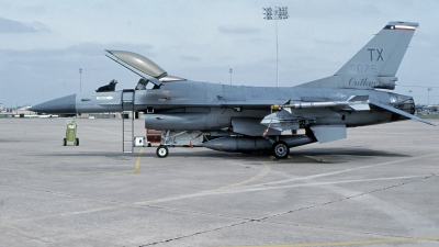 Photo ID 230385 by Gerrit Kok Collection. USA Air Force General Dynamics F 16A Fighting Falcon, 83 1076