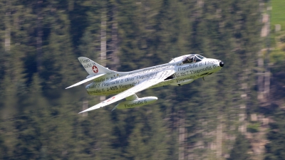 Photo ID 230921 by FEUILLIN Alexis. Private Hunterverein Obersimmental Hawker Hunter F58, HB RVS
