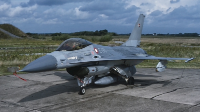 Photo ID 231140 by Gerrit Kok Collection. Denmark Air Force General Dynamics F 16A Fighting Falcon, E 196