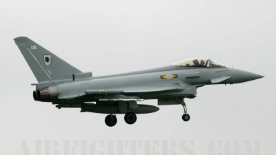 Photo ID 2983 by James Matthews. UK Air Force Eurofighter Typhoon F2, ZJ932