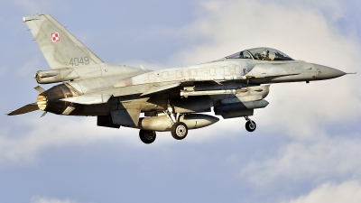 Photo ID 232302 by Nicholas Carmassi. Poland Air Force General Dynamics F 16C Fighting Falcon, 4049