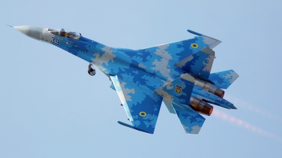Photo ID 232324 by Sybille Petersen. Ukraine Air Force Sukhoi Su 27P1M,  