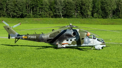 Photo ID 232396 by Thomas Ziegler - Aviation-Media. Czech Republic Air Force Mil Mi 35 Mi 24V, 7360