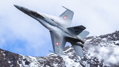 Photo ID 232846 by Agata Maria Weksej. Switzerland Air Force McDonnell Douglas F A 18C Hornet, J 5018