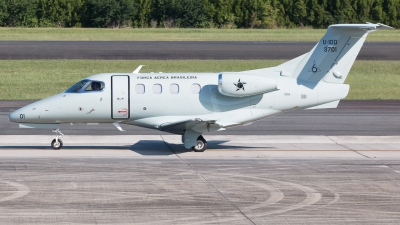 Photo ID 232965 by Hector Rivera - Puerto Rico Spotter. Brazil Air Force Embraer Phenom 100, 3701