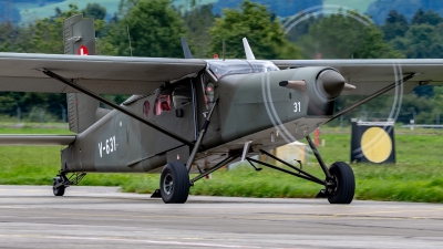 Photo ID 233280 by Martin Thoeni - Powerplanes. Switzerland Air Force Pilatus PC 6 B2 H2M 1 Turbo Porter, V 631