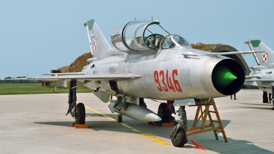 Photo ID 233492 by Helwin Scharn. Poland Air Force Mikoyan Gurevich MiG 21UM, 9346