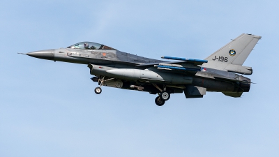 Photo ID 234030 by Jan Eenling. Netherlands Air Force General Dynamics F 16AM Fighting Falcon, J 196