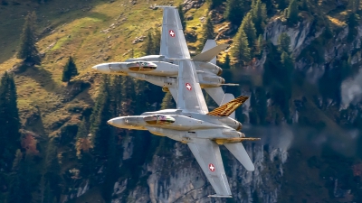 Photo ID 234347 by Martin Thoeni - Powerplanes. Switzerland Air Force McDonnell Douglas F A 18C Hornet, J 5011