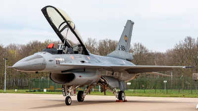 Photo ID 234424 by Jan Eenling. Netherlands Air Force General Dynamics F 16BM Fighting Falcon, J 884