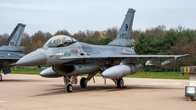 Photo ID 234405 by Jan Eenling. Netherlands Air Force General Dynamics F 16AM Fighting Falcon, J 873