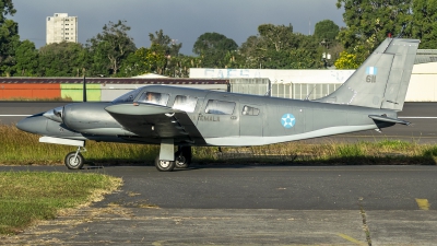 Photo ID 236015 by ArielCastilloMorales. Guatemala Air Force Piper PA 34 200T Seneca II, 611