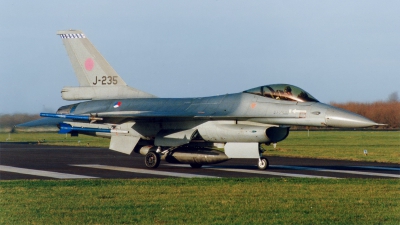 Photo ID 236939 by Jan Eenling. Netherlands Air Force General Dynamics F 16A Fighting Falcon, J 235