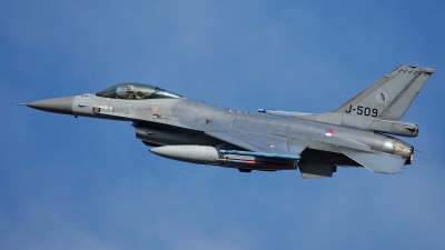 Photo ID 238565 by Rainer Mueller. Netherlands Air Force General Dynamics F 16AM Fighting Falcon, J 509
