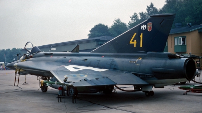 Photo ID 26939 by Eric Tammer. Sweden Air Force Saab J35F Draken, 35617