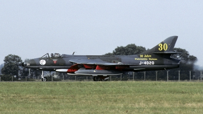Photo ID 240094 by Joop de Groot. Switzerland Air Force Hawker Hunter F58, J 4020