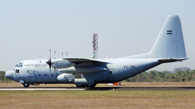 Photo ID 240290 by Cristian Ariel Martinez. Argentina Air Force Lockheed KC 130H Hercules L 382, TC 70