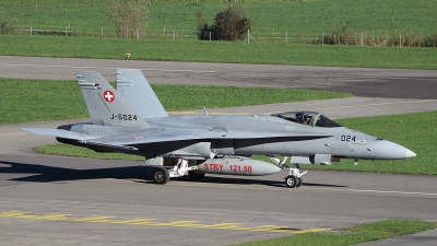 Photo ID 240376 by Ludwig Isch. Switzerland Air Force McDonnell Douglas F A 18C Hornet, J 5024