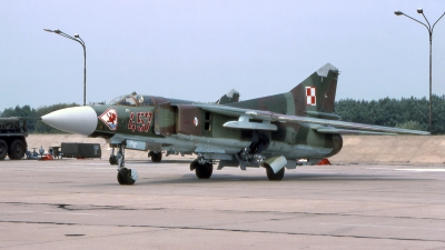 Photo ID 240622 by Marc van Zon. Poland Air Force Mikoyan Gurevich MiG 23MF, 457