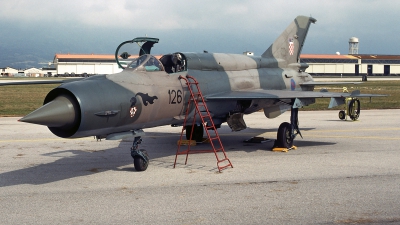 Photo ID 241421 by Aldo Bidini. Croatia Air Force Mikoyan Gurevich MiG 21bis, 75126