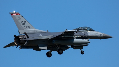 Photo ID 241810 by Thomas Ziegler - Aviation-Media. USA Air Force General Dynamics F 16C Fighting Falcon, 91 0416