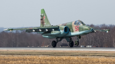 Photo ID 242664 by Andrei Shmatko. Russia Air Force Sukhoi Su 25SM, RF 93053