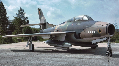 Photo ID 243576 by Alex Staruszkiewicz. Belgium Air Force Republic F 84F Thunderstreak, FU 156