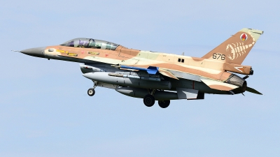 Photo ID 244381 by Peter Boschert. Israel Air Force General Dynamics F 16D Fighting Falcon, 676