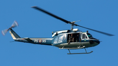Photo ID 244623 by Thomas Ziegler - Aviation-Media. Italy Polizia Agusta Bell AB 212, MM81654