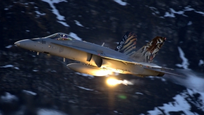 Photo ID 27523 by Jörg Pfeifer. Switzerland Air Force McDonnell Douglas F A 18C Hornet, J 5011