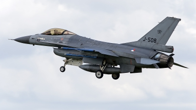 Photo ID 248528 by Niels Roman / VORTEX-images. Netherlands Air Force General Dynamics F 16AM Fighting Falcon, J 508